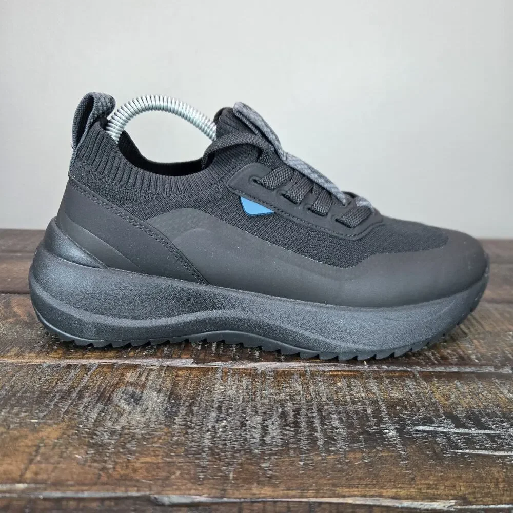 Vessi Stormburst Lowtop Womens Size 5 Waterproof Shoes Sneakers Hiking Black